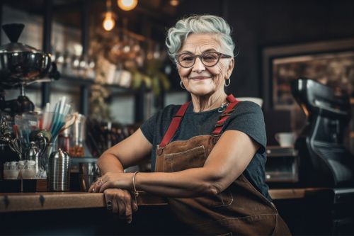 © PaulShlykov - stock.adobe.com Foto: Frau in einem Restaurant